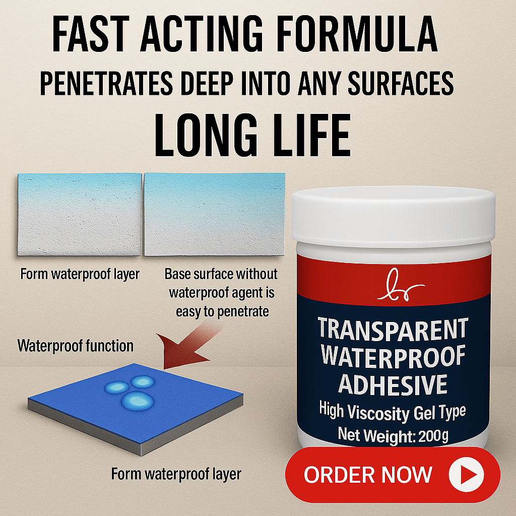 💧Buy 1 Get 1 FREE – Transparent Waterproof Glue + Free Brush!🔥 💧Buy 1 Get 1 FREE – Transparent Waterproof Glue + Free Brush!🔥