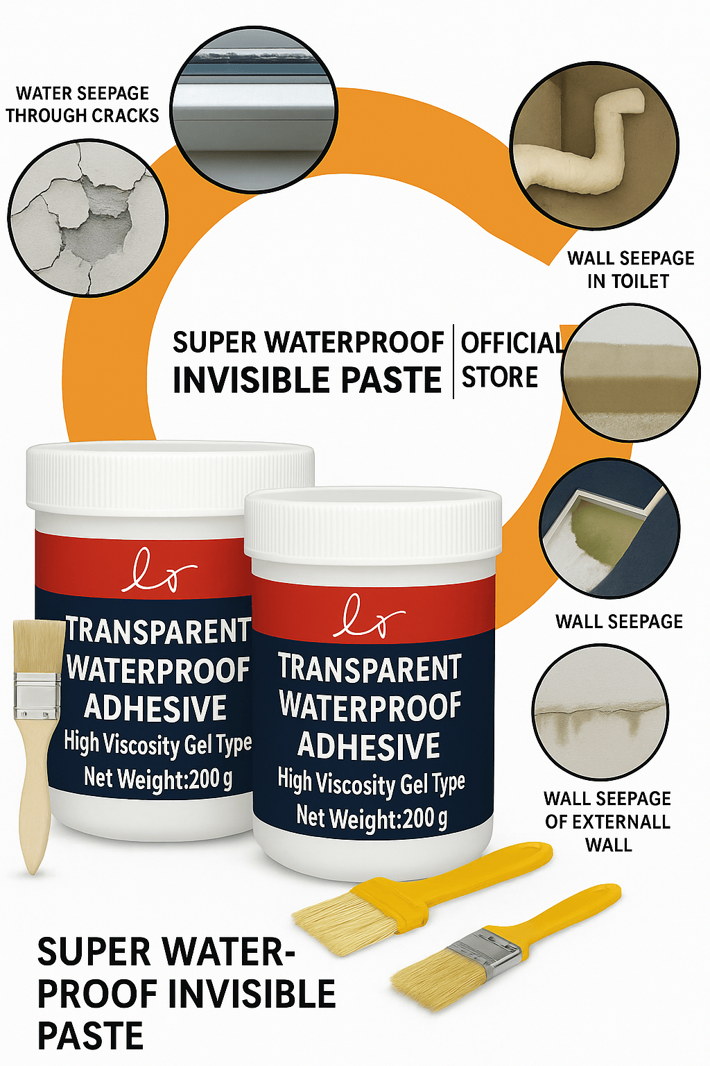 💧Buy 1 Get 1 FREE – Transparent Waterproof Glue + Free Brush!🔥 💧Buy 1 Get 1 FREE – Transparent Waterproof Glue + Free Brush!🔥