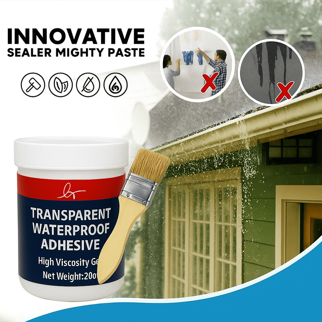 💧Buy 1 Get 1 FREE – Transparent Waterproof Glue + Free Brush!🔥 💧Buy 1 Get 1 FREE – Transparent Waterproof Glue + Free Brush!🔥