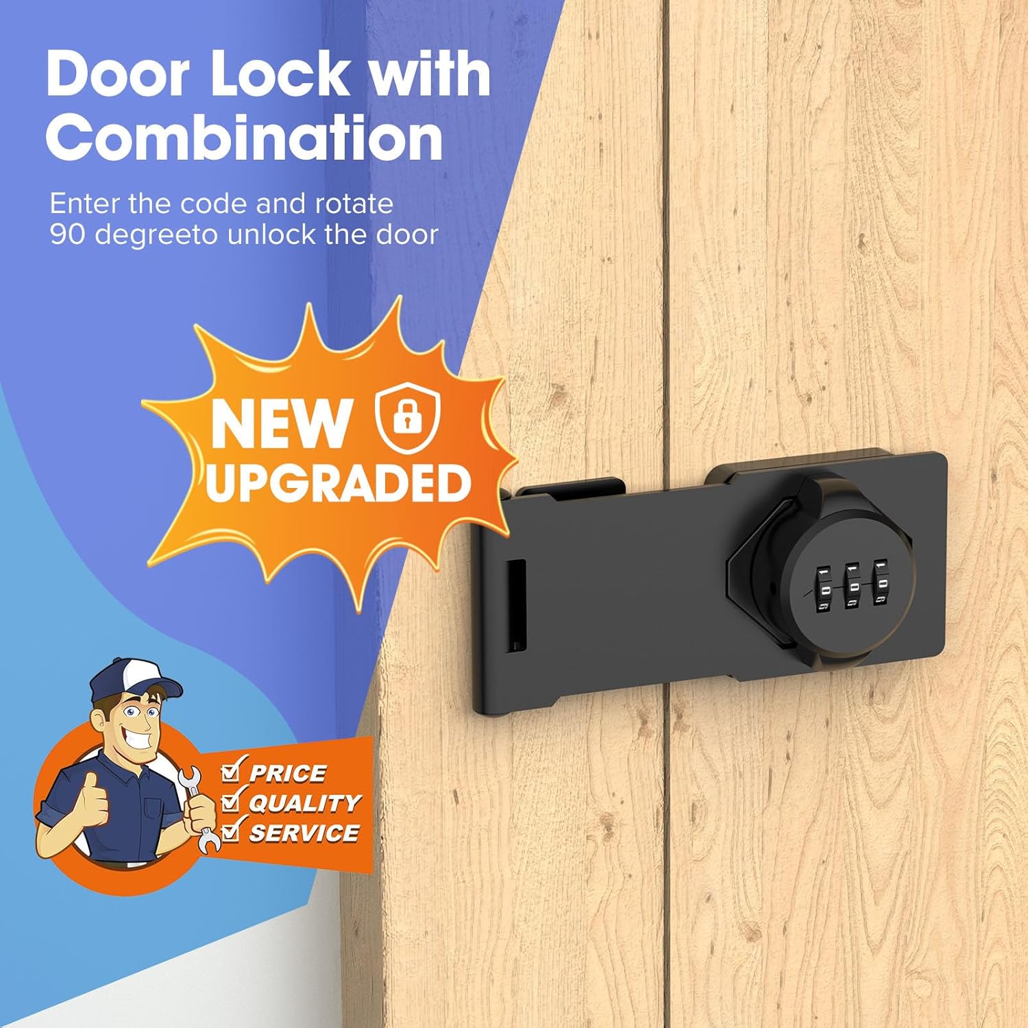 Cabinet Locks with Combination | Doors Sliding Door Cabinet Lock Latch Safety Password Combination Lock Cabinet Locks with Combination Zaavio®