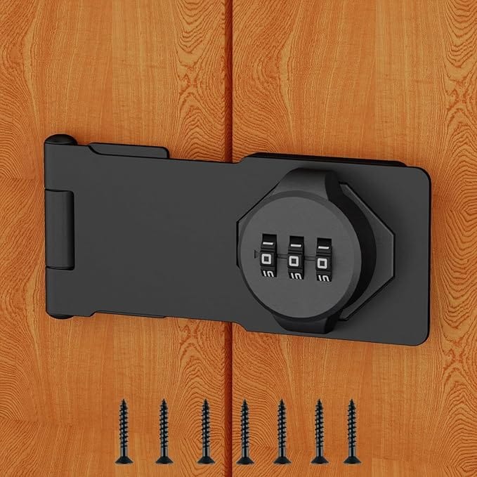 Cabinet Locks with Combination | Doors Sliding Door Cabinet Lock Latch Safety Password Combination Lock Cabinet Locks with Combination Zaavio®