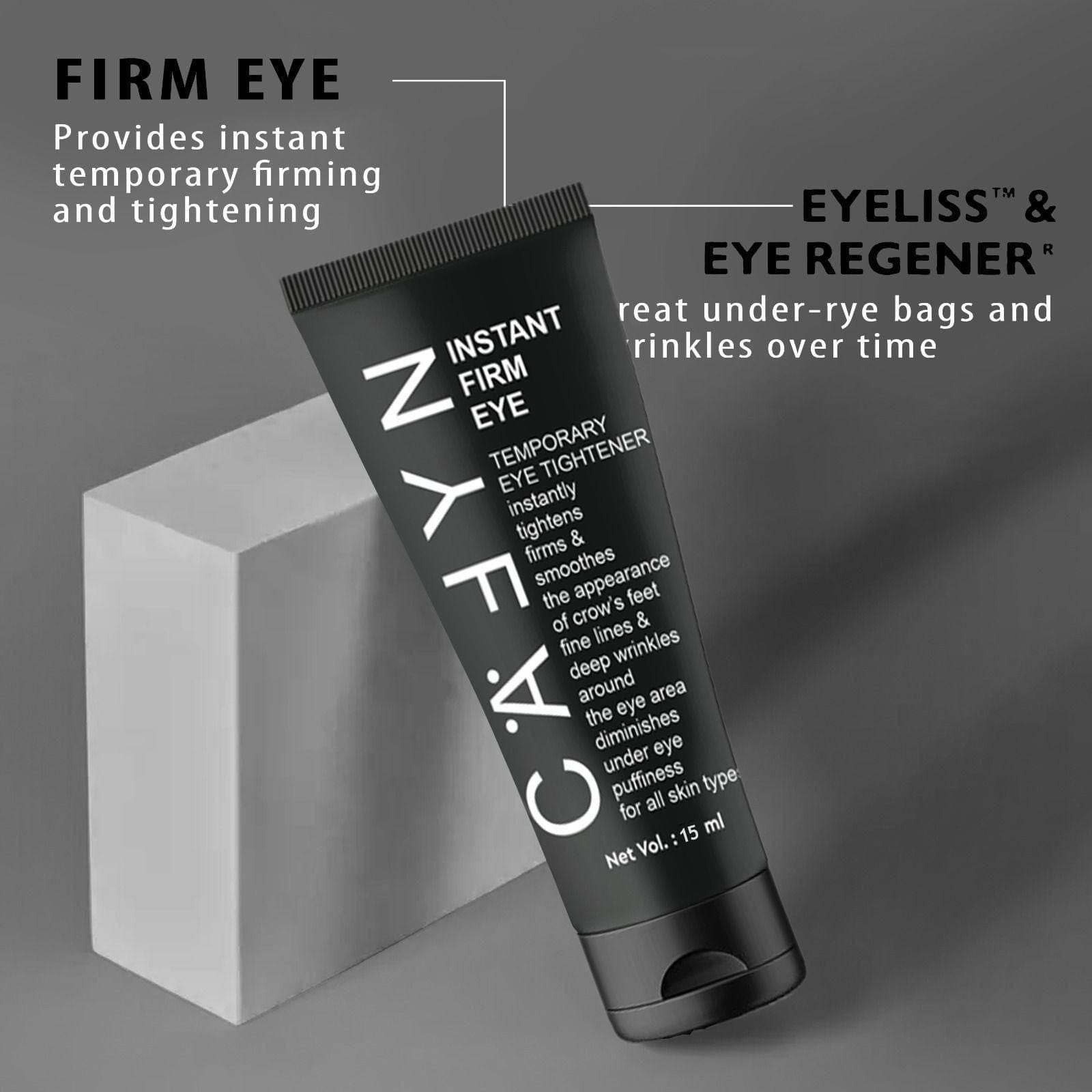 Cafyn™️ | Eye Cream Under Eye Cream For Dark Circles Mosturizer Cream For Eye Cafyn™️ Instant Firm Eye Bag Cream (Pack of 2) Zaavio®