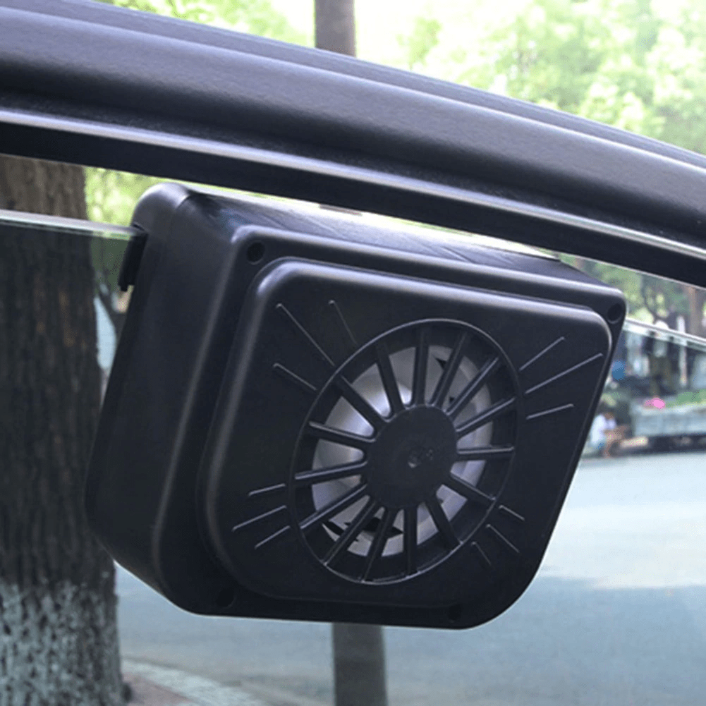 Car Auto Solar Fan | Solar Powered Fan Energy Auto Products Panel Car Window Fan Car Auto Solar Fan Zaavio.co®