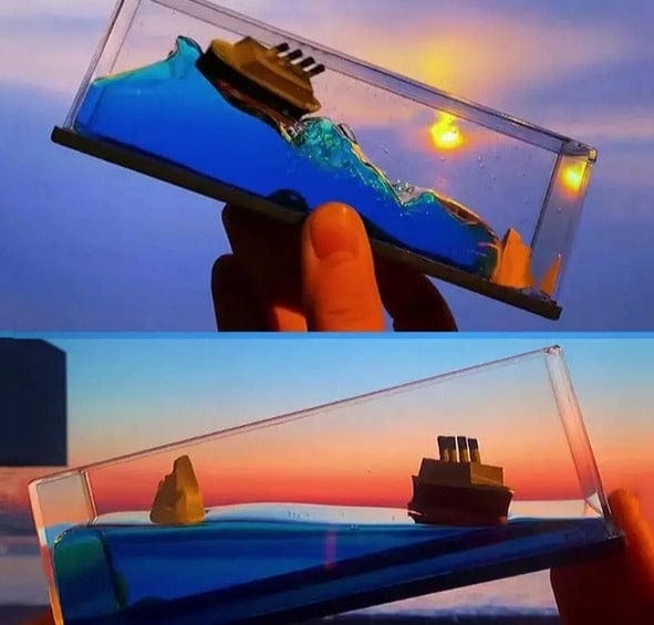 Car Dashboard Cruise Ship Car Dashboard Unsinkable Cruise Ship