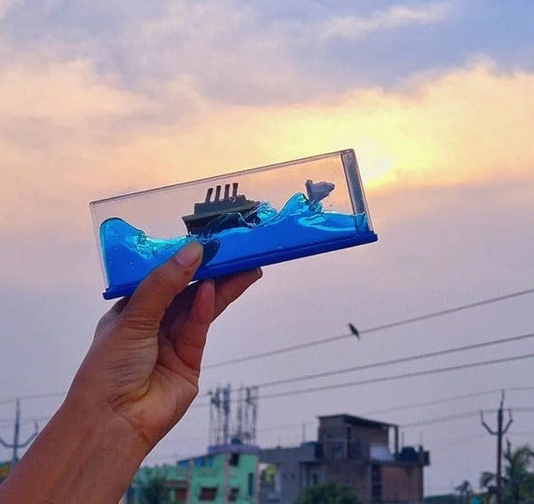 Car Dashboard Cruise Ship Car Dashboard Unsinkable Cruise Ship