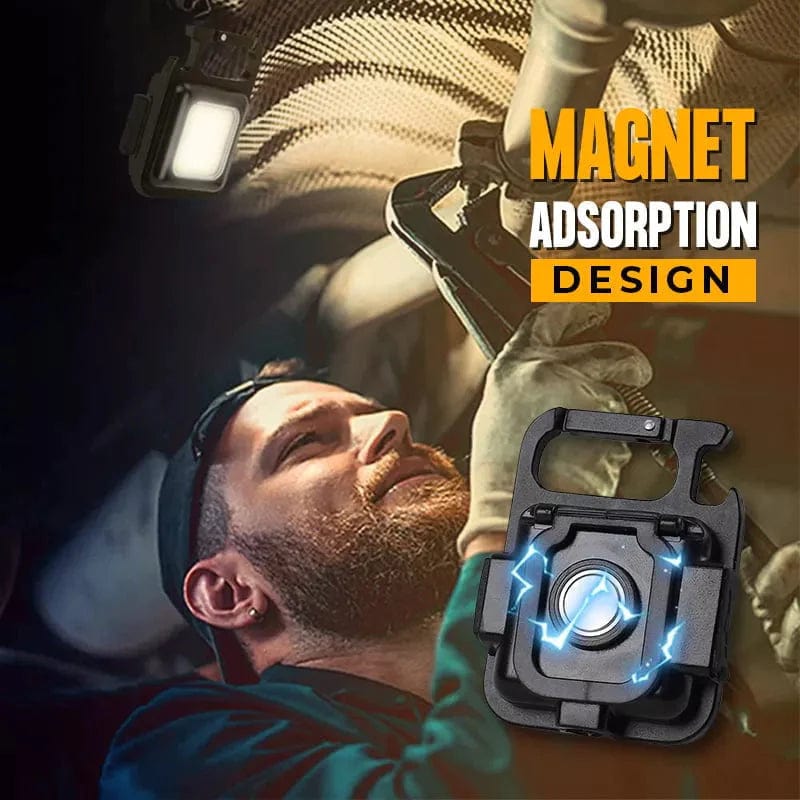 Car Key Chain Flash Light torch Light Keychain Bottle Opener Key Chain