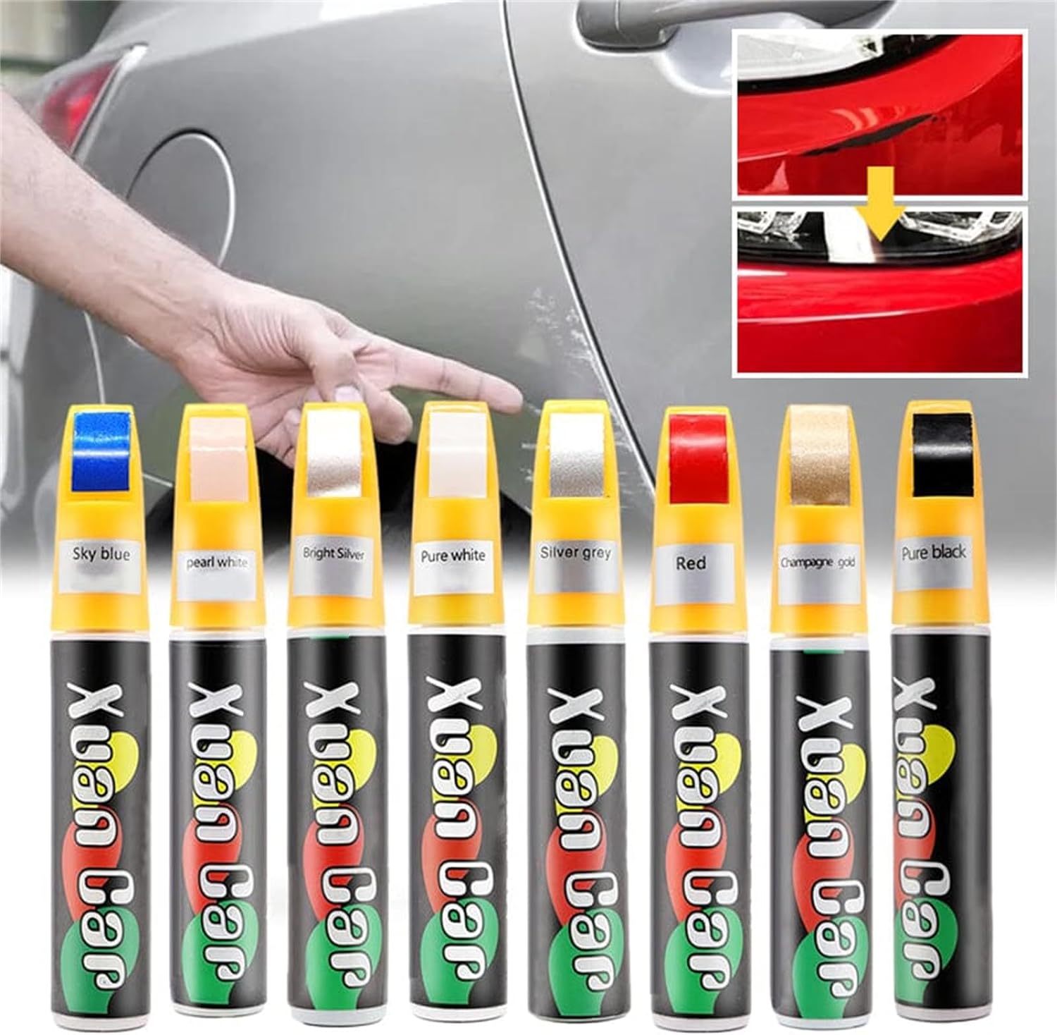 Car Scratch Remover Pen (Set of 2) | Paint Workshop Car Scuff Repair Car Scratch Remover Pen (Set of 2)