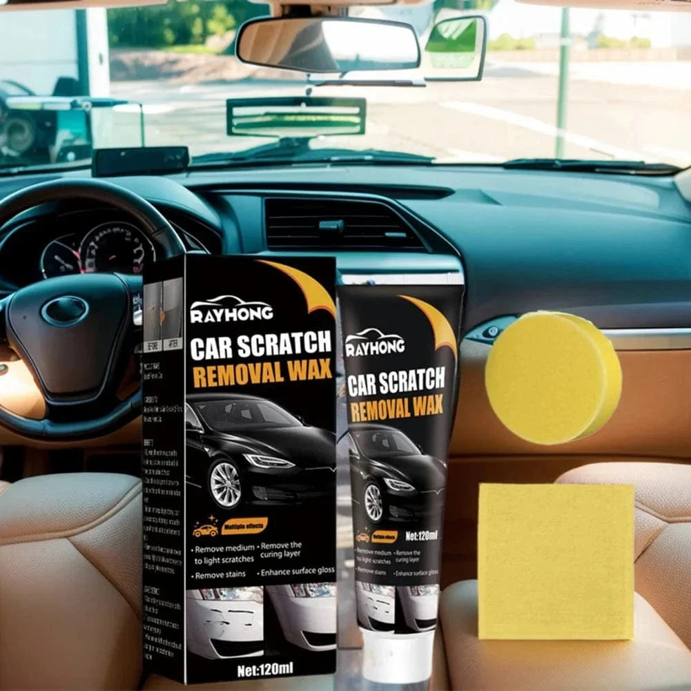Car Scratch Remover - Set of 2 | Repair Vehicle Car Wax Automotive Scratch Fixer Car Scratch Removal - (Set of 2)