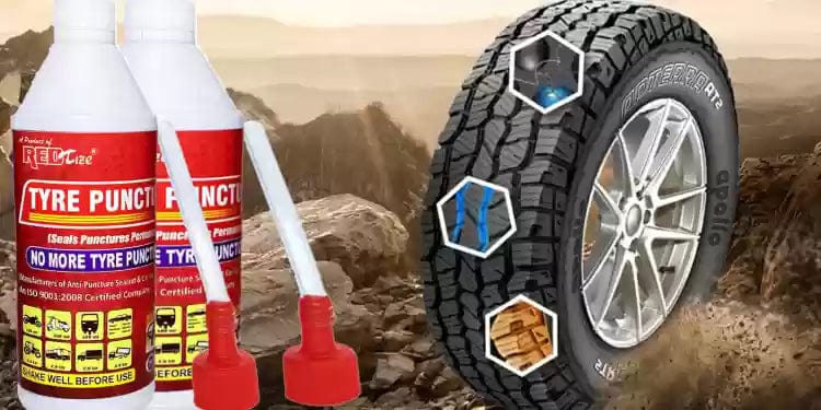 Car Tubeless Tyre Puncture Kit Bike Tire Repair - Tyre Puncture Repair Fluid Tyre Puncture Repair Fluid (Set Of 2)