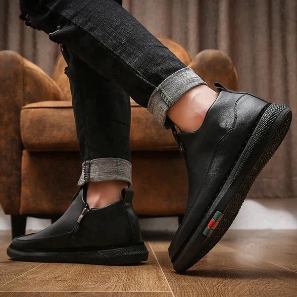 Casual Sneaker Shoes For Men Men's Leather Shoes Sneakers Style - Men's Business Sneakers 6 Men's Business Sneakers Shoes