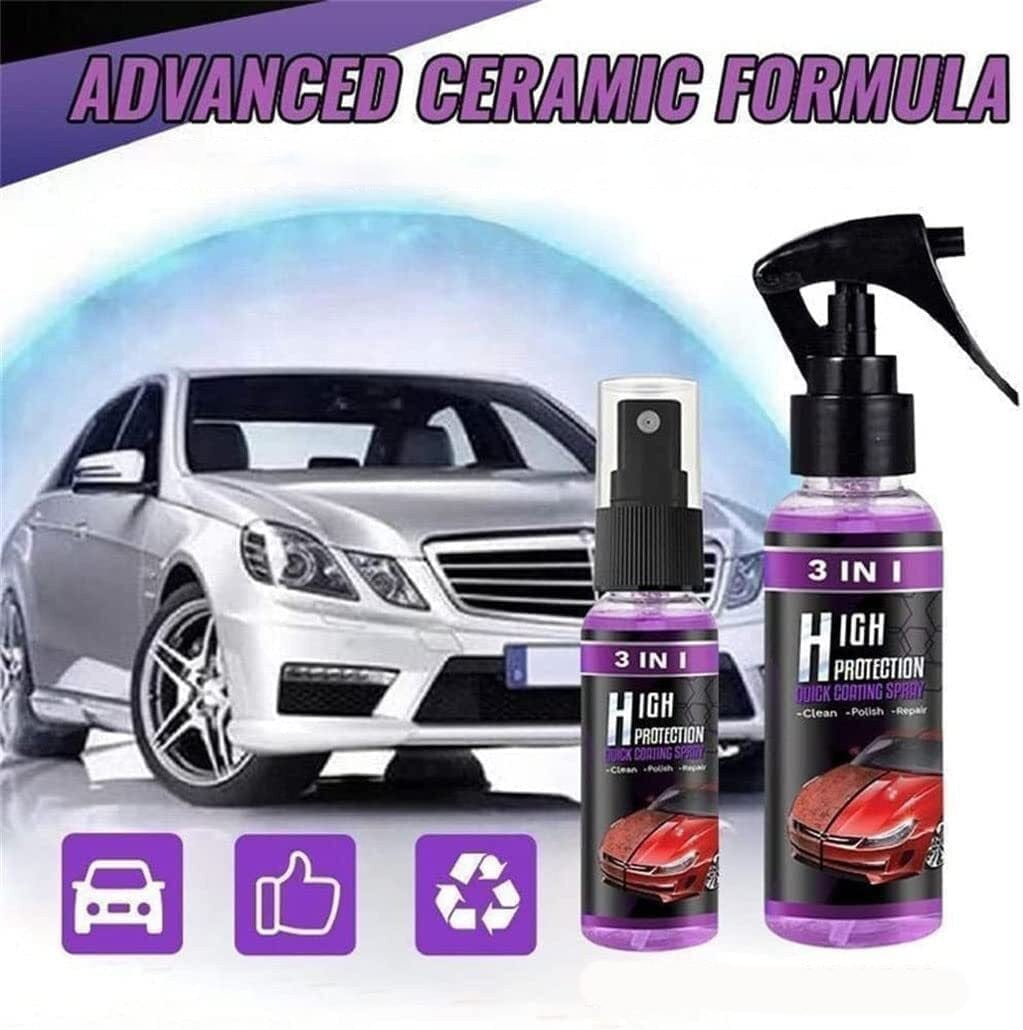 Ceramic Coating Wax Car Paint Protection Hydrophobic Spray - Ceramic Coating Spray Ceramic Coating Spray (Set of 2)