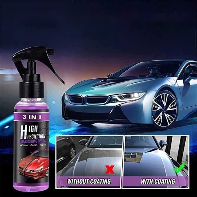 Ceramic Coating Wax Car Paint Protection Hydrophobic Spray - Hydrapell™️ Spray Pack of 2 Hydrapell™️ Spray (Pack of 2) Zaavio®