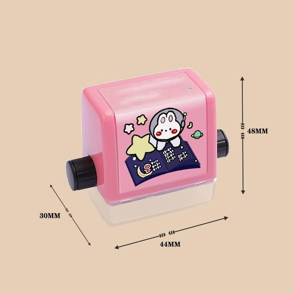 Childrens Stamps Roller Stamp Brain Improvement Device For Your brain  - Math Roller Stamp (Set Of 2) Pack of 2 Math Roller Stamp (Set Of 2)