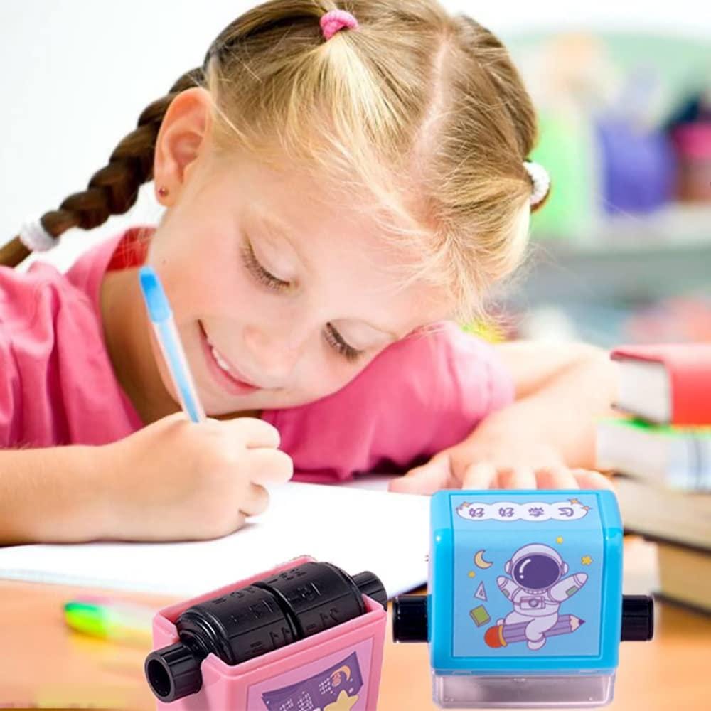 Childrens Stamps Roller Stamp Brain Improvement Device For Your brain  - Math Roller Stamp (Set Of 2) Pack of 2 Math Roller Stamp (Set Of 2)