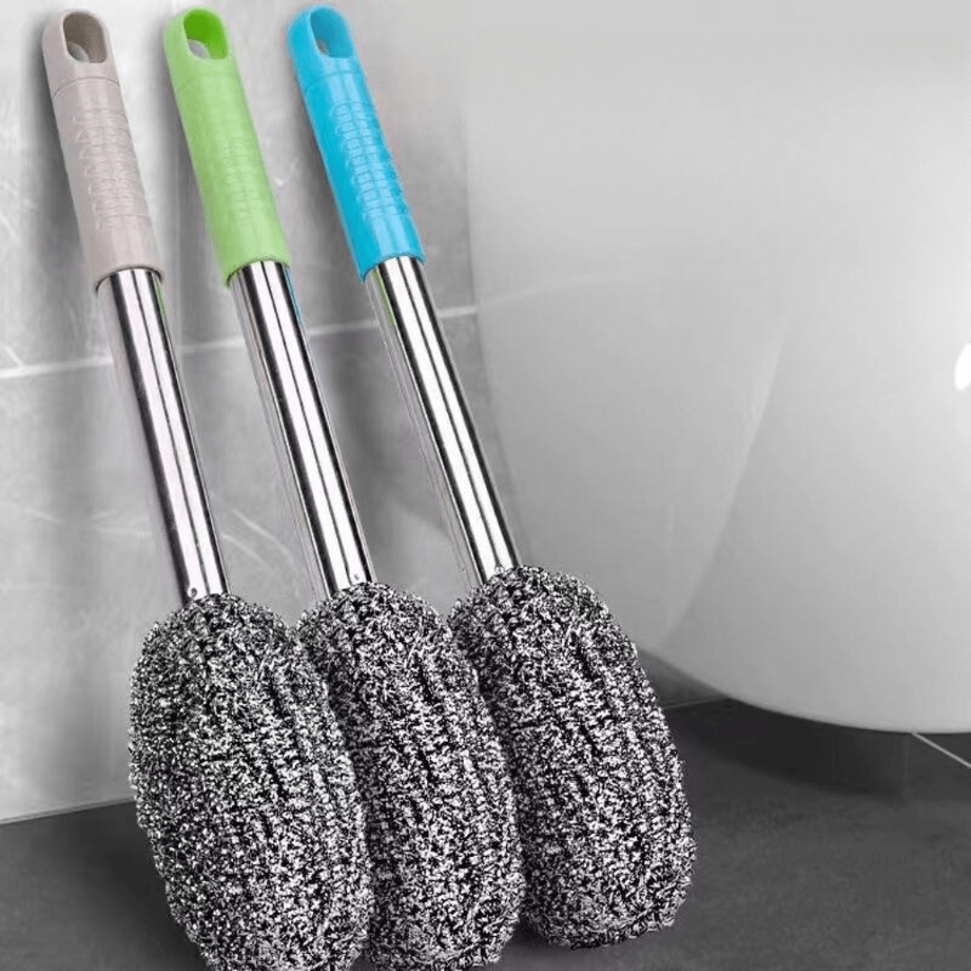 Cleaner Scrubber Brush (Set of 2) | Toilet Cleaner Bottle Brush Bathroom Crubber Brush Cleaner Scrubber Brush (Set of 2)