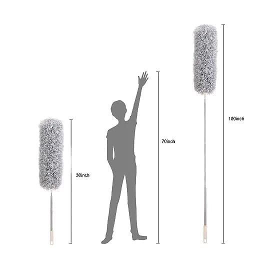 Cleaning Microfiber Fan Duster Fan Cleaner Duster Roof Cleaning - Extendable Ceiling Fan Duster Extendable Ceiling Fan Duster