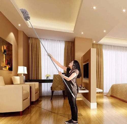 Cleaning Microfiber Fan Duster Fan Cleaner Duster Roof Cleaning - Extendable Ceiling Fan Duster Extendable Ceiling Fan Duster