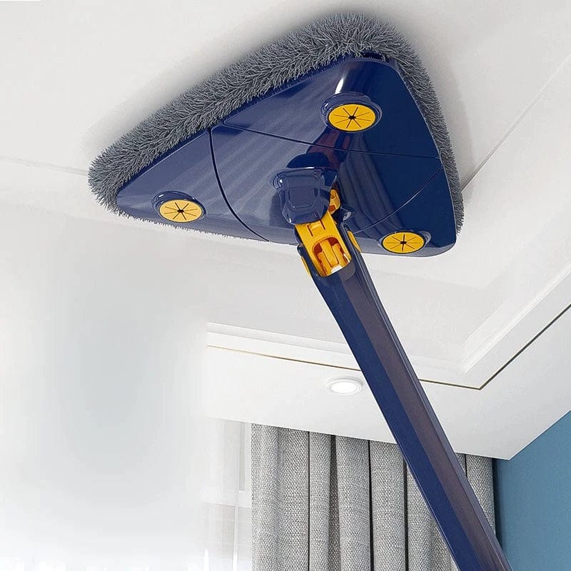 Cleaning Mop Floor Cleaner Rotating Microfiber Pocha - Moptrio™ Moptrio™ Multifunctional Triangular Mop Zaavio®