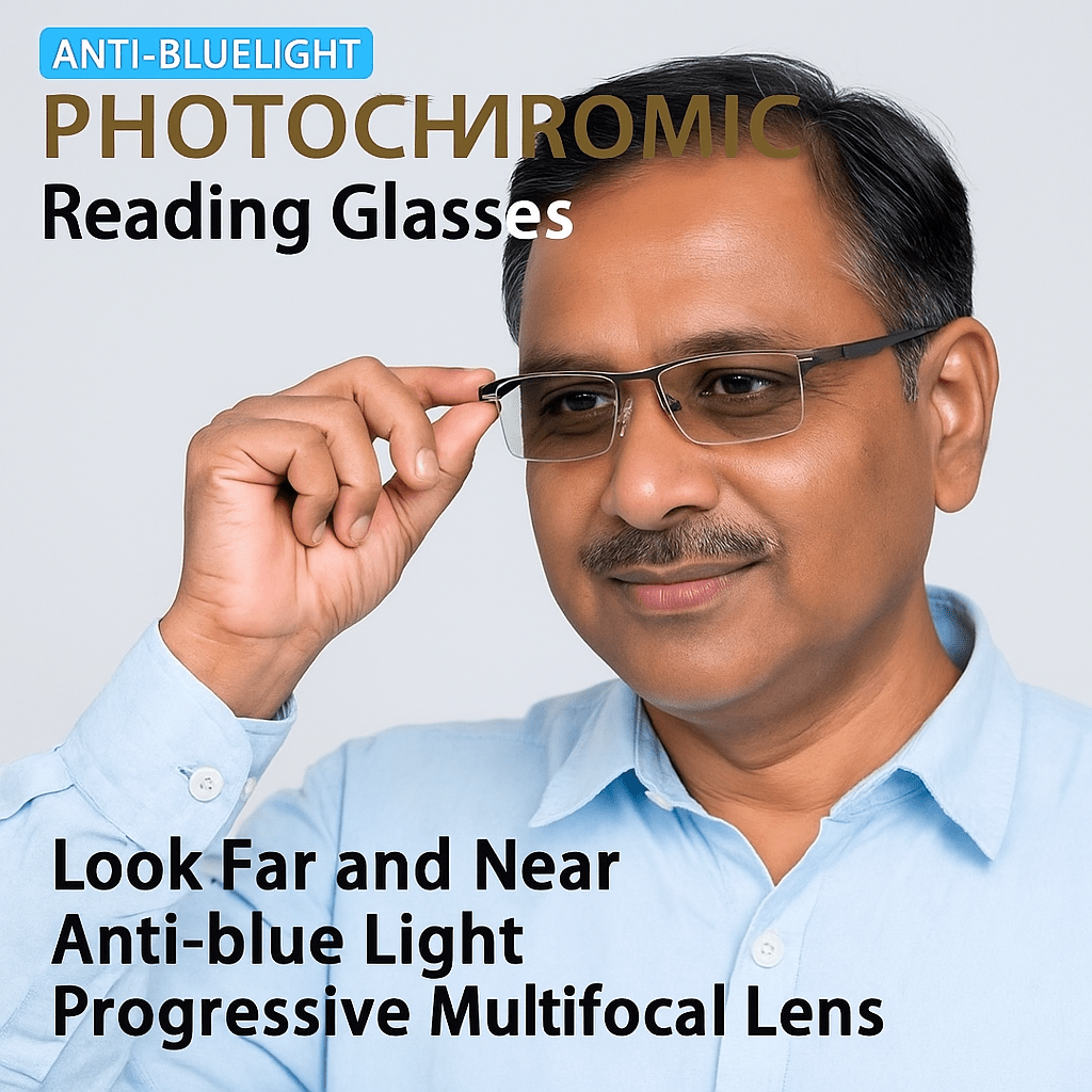 ClearView™ - Rimless One Power Auto Focus Reading Glasses (Pack of 2) ClearView™ - Rimless One Power Auto Focus Reading Glasses (Pack of 2) Zaavio.co®