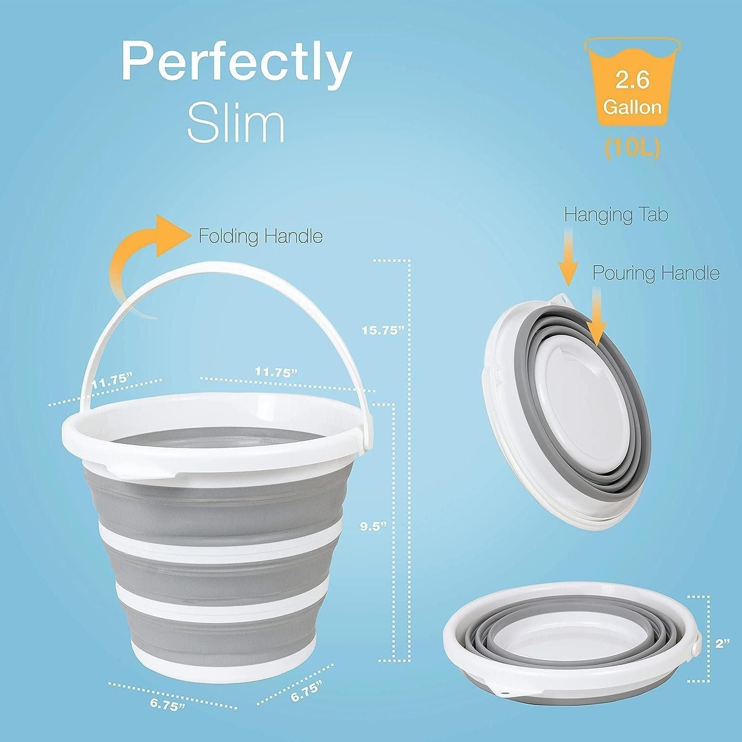 Collapsible Foldaway Bucket | Water Bucket Collapsible Portable Pvc Buckets Collapsible Foldaway Bucket