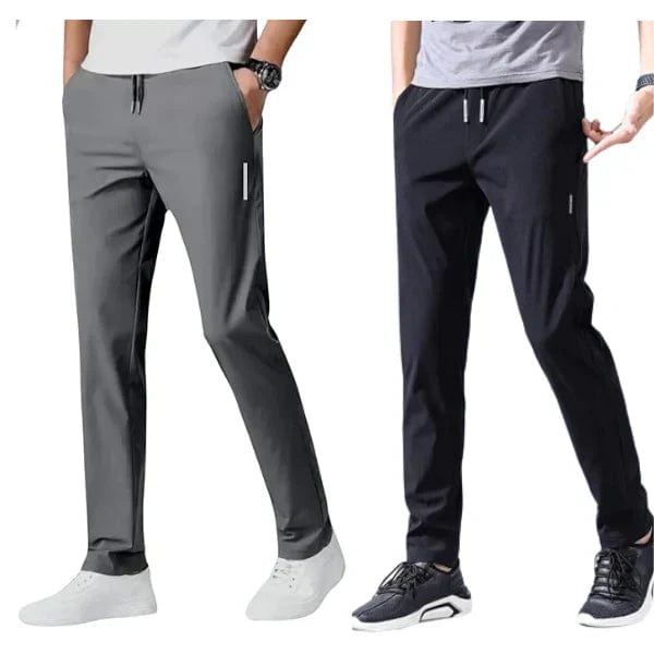 Combo of 2 Men's Sports Regular Fit Lycra Track Pants (Pack of 2) Combo of 2 Men's Sports Regular Fit Lycra Track Pants (Pack of 2) Zaavio.co®
