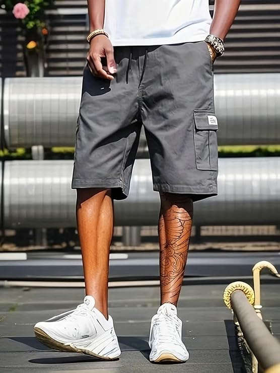 Cottoneerzy™ | Menwear Shorts Cargo Men Casual Short Men's Cargos Combo Cottoneerzy™ Cotton Cargo Shorts (Pack of 3) Zaavio®