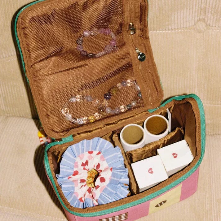 Cute Little House Design Make up Bag Cute Little House Design Make up Bag