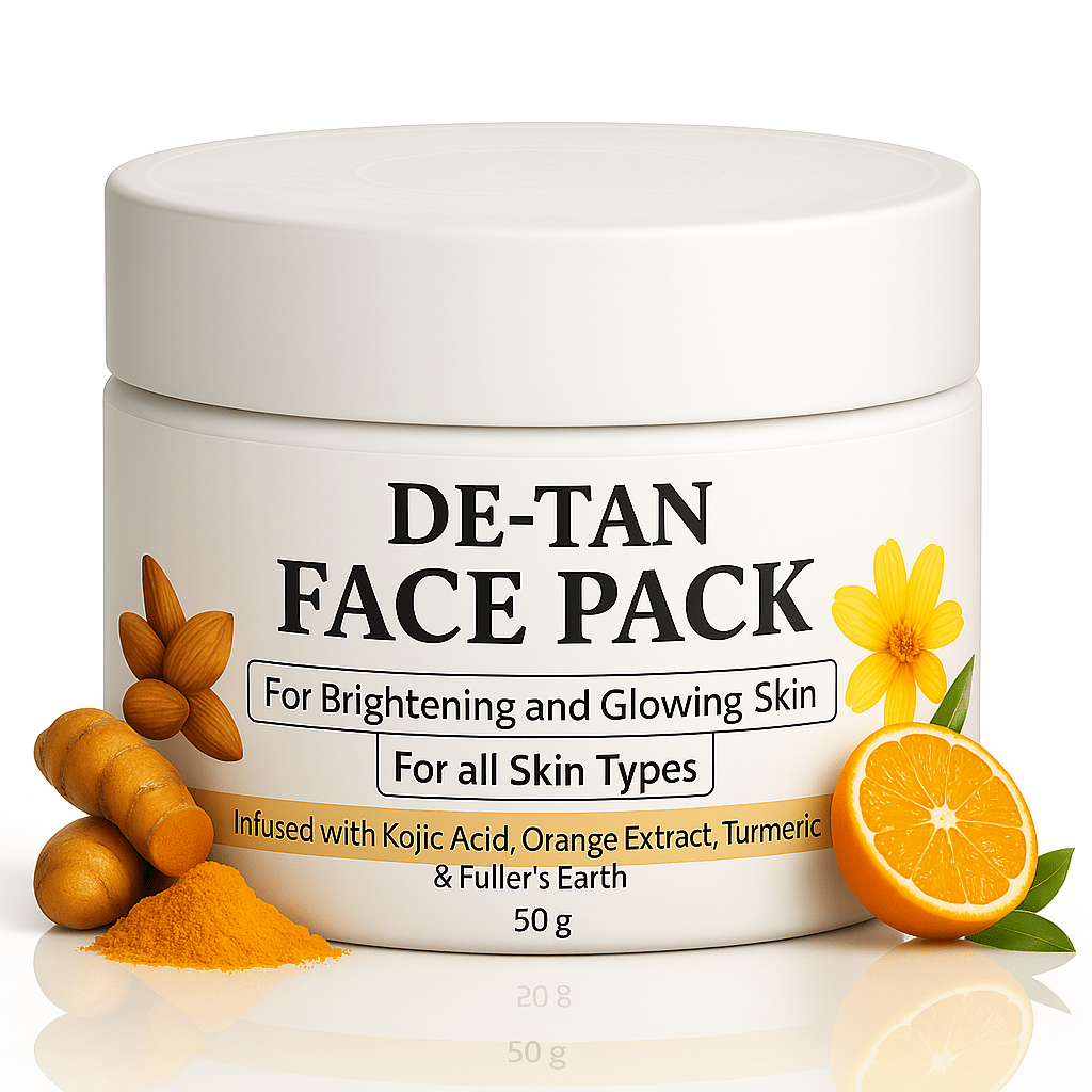DE-Tan Face Pack for Glowing & Radiant Skin (Pack of 2) | Face Pack De Tan Removal For Glowing Face Tan Products DE-Tan Face Pack (Pack of 2) Zaavio.co®
