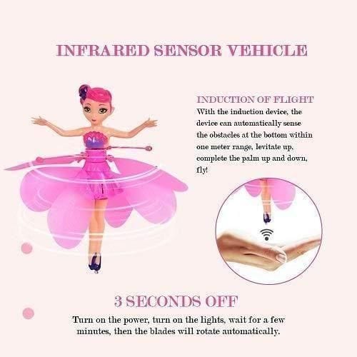 Dollzi™ | Flying Doll Childs Flying Fairy Doll Magical Toy Doll Dollzi™ Magical Flying Fairy Doll Zaavio®