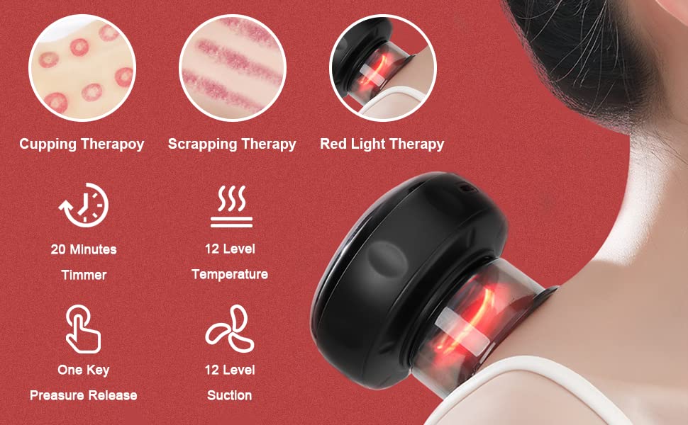 Electric Vacuum Cupping Therapy Machine Electric Vacuum Cup Therapy Electric Vacuum Cupping Therapy Machine