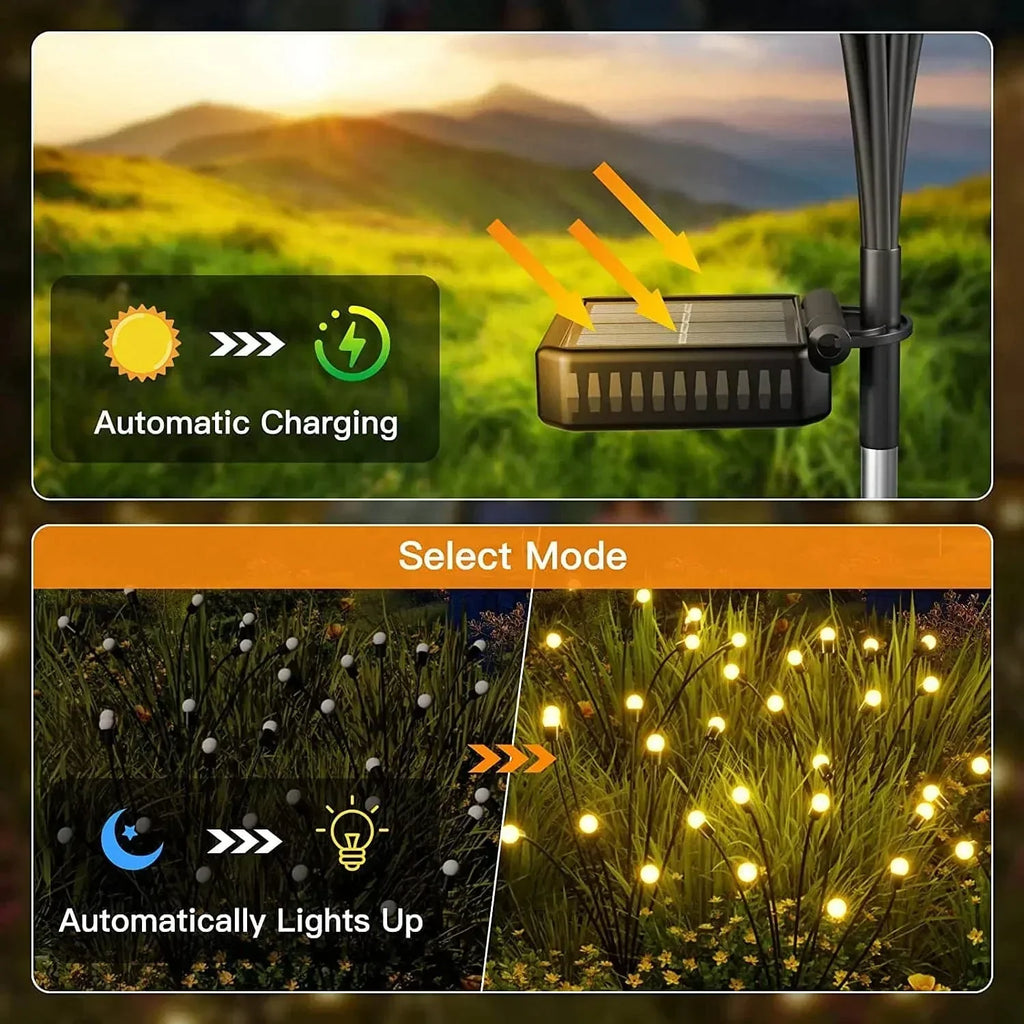 Enchanting Firefly Lights : Unique Solar Powered Garden Lights - Image 5