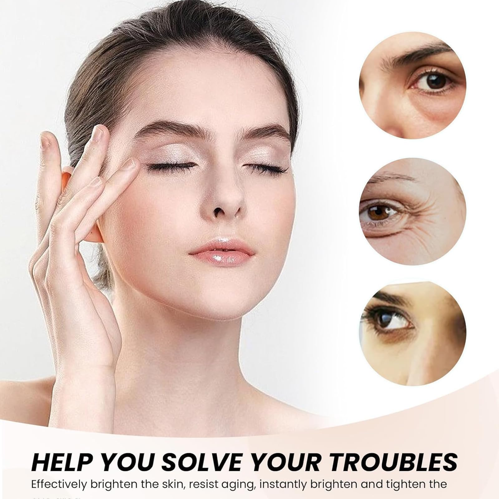 Eye Bag Cream | Under Eye Cream For Dark Circles Mosturizer Cream For Eye Instant Firm Eye Bag Cream (Set of 2)
