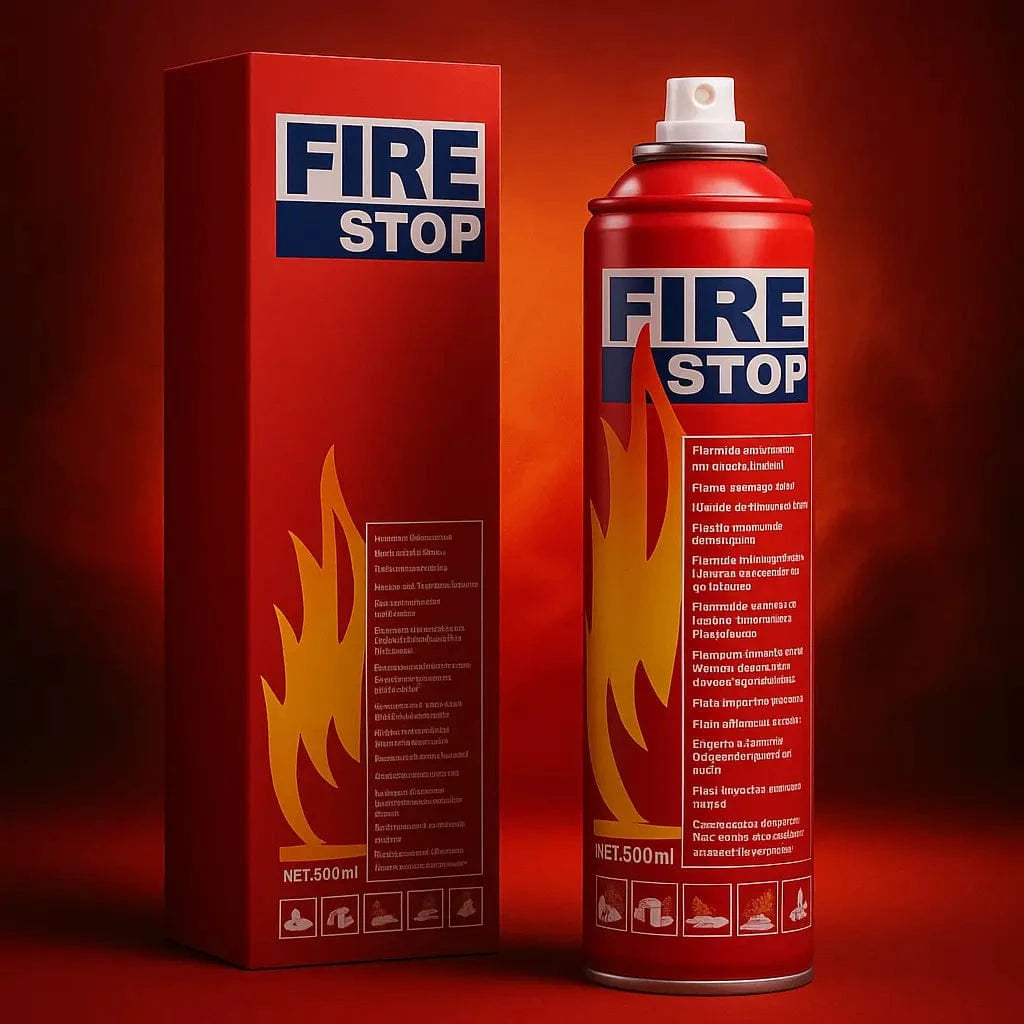 Fire Stop Car & Home Fire Extinguisher | Smoke Detector Safety Car & Home Fire Extinguisher