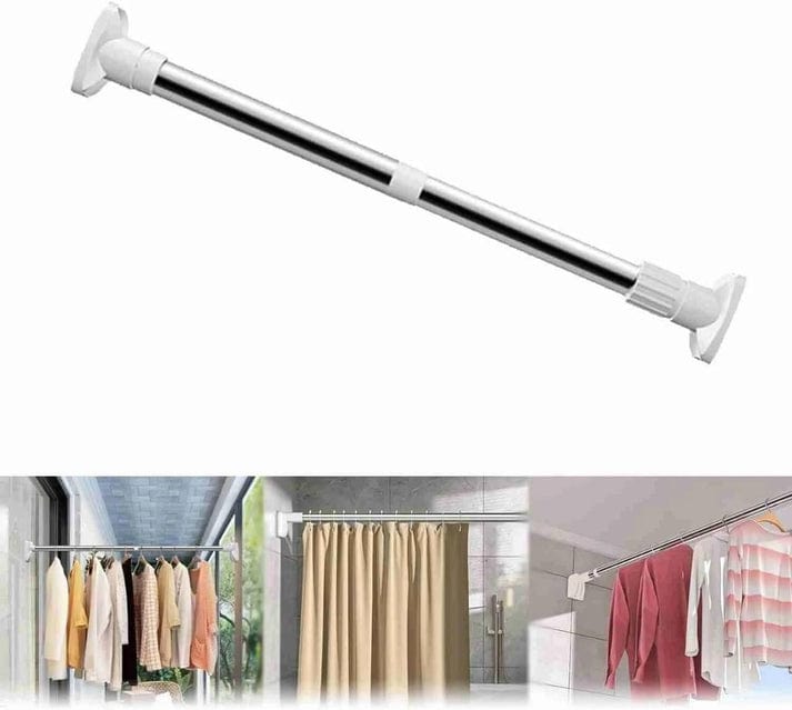 Fixirod™ | Curtain Rod Adjustable Extendable Door Curtains Window Rods Fixirod™ Drill-Free Adjustable Rod Zaavio.co®