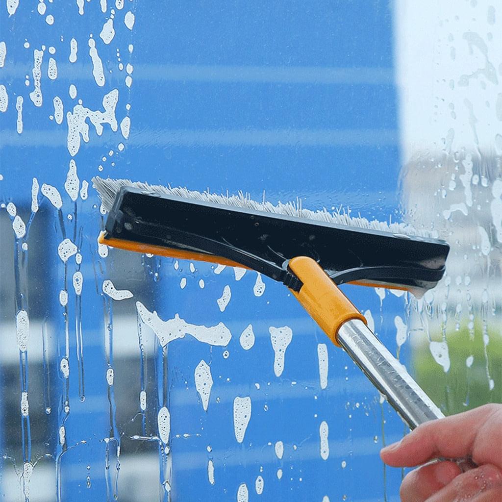 Floor Cleaner Mop Bathroom Cleaning Brush Home Cleaning Dry Mop - 2-in-1 Floor Cleaning Brush 2-in-1 Floor Cleaning Brush