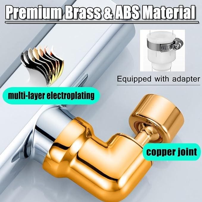 FlowJetexy™️ | Kitchen Sink Tap Faucets Waterfall Extender For Kitchen Sink FlowJetexy™️ 3 in 1 Waterfall Kitchen Faucet Zaavio®