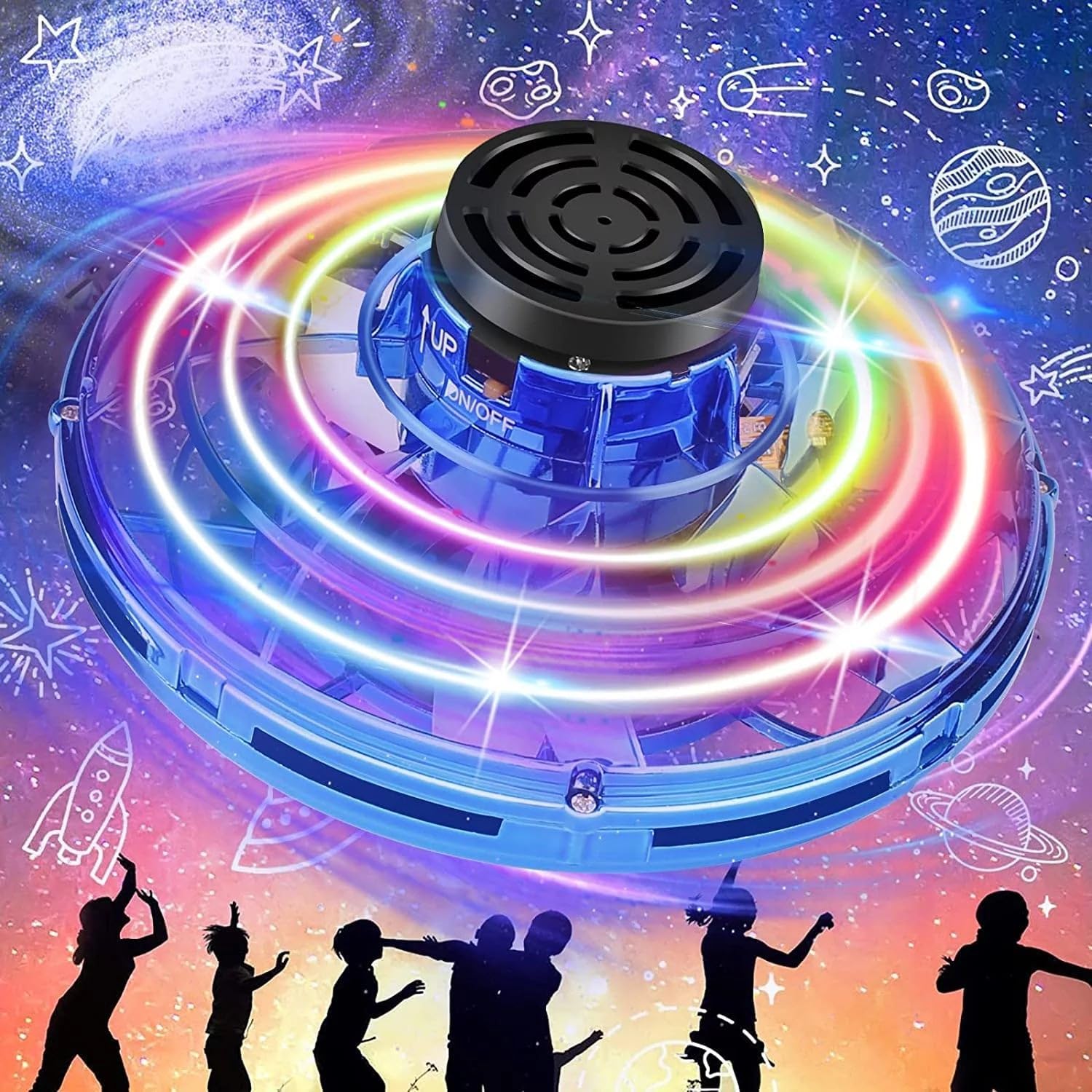 Flyfantaxy™ | Flying Ball Toy Spinners Toys Flies Hand Controlled Rechargeable Toy Flyfantaxy™ Hand-Controlled Flying Ball Toy Zaavio.co®