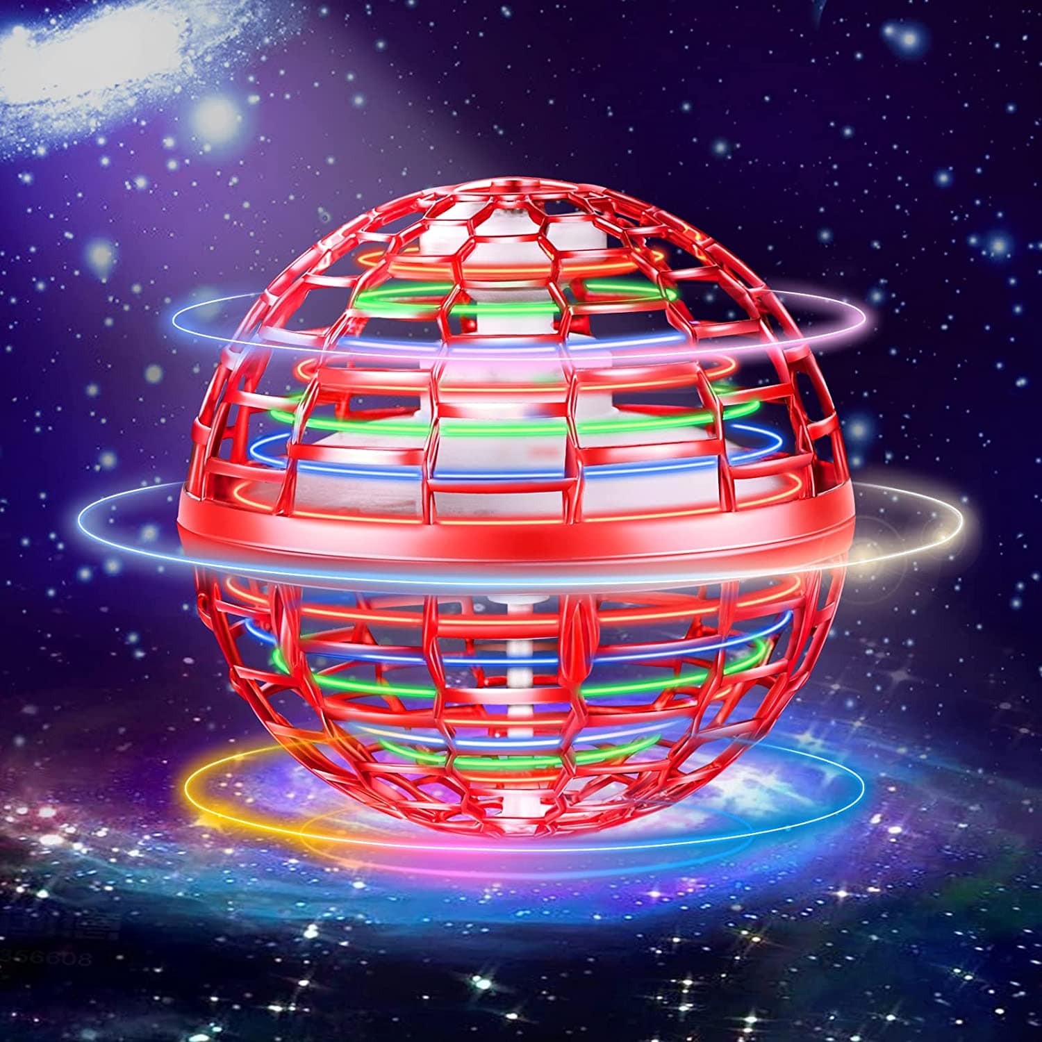 Flying Orb Ball Toy Mini Drone Boomerang Spinner for Kids Flying Ball Toy