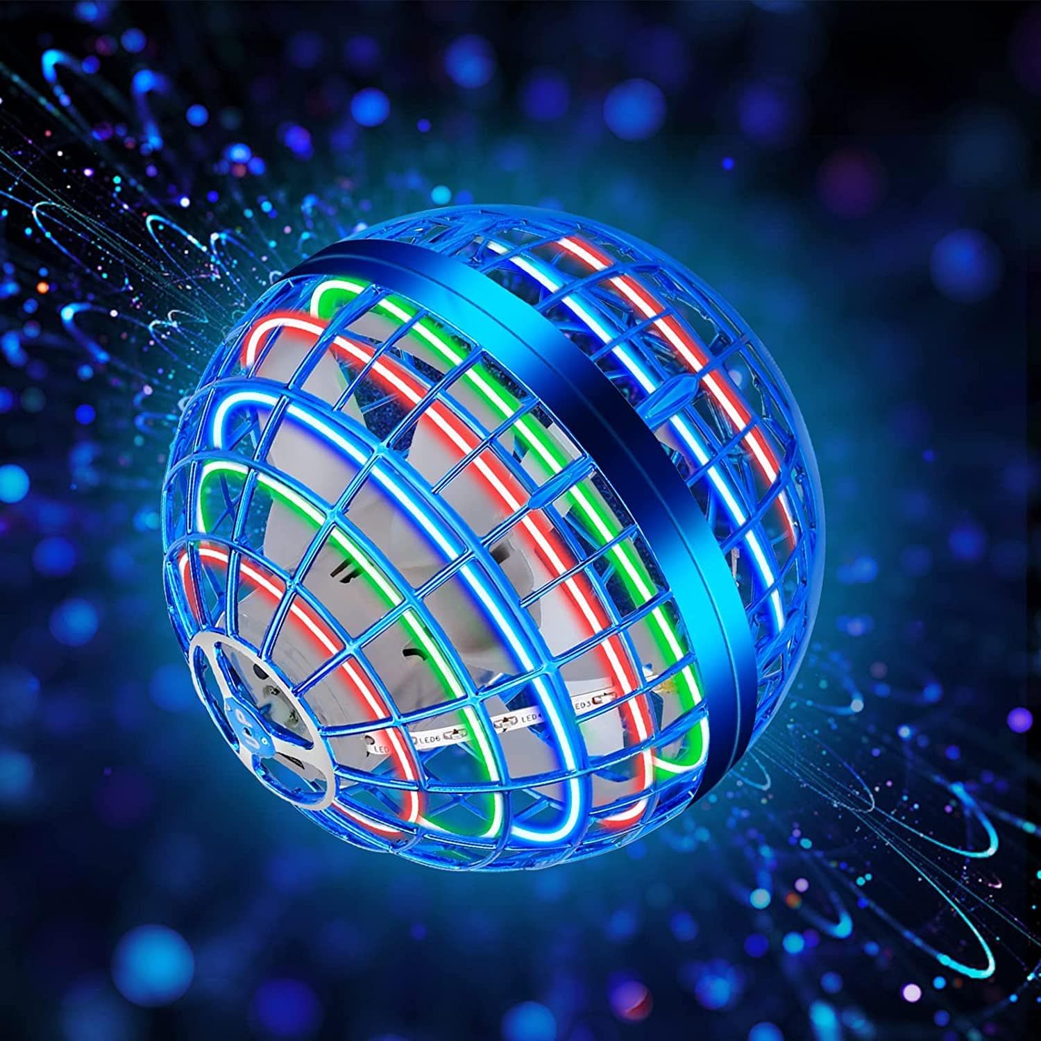 Flying Orb Ball Toy Mini Drone Boomerang Spinner for Kids Flying Ball Toy