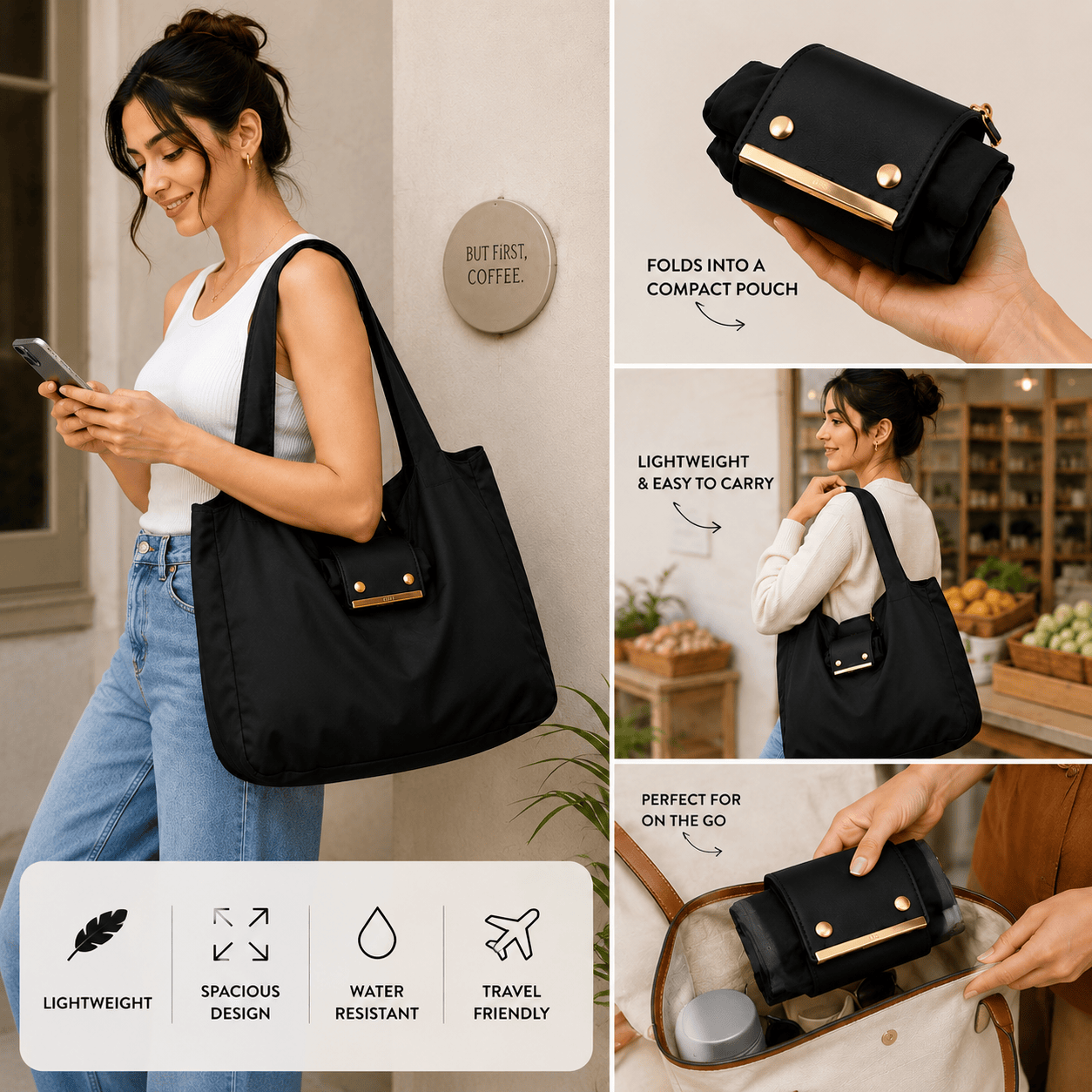 Foldable Keychain Storage Tote Bag Foldable Keychain Storage Tote Bag