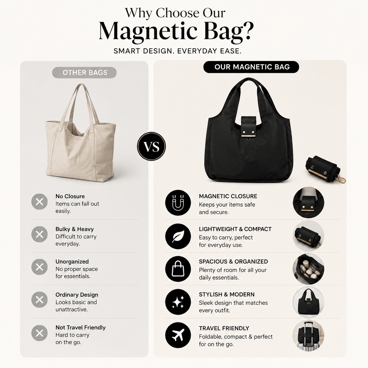 Foldable Keychain Storage Tote Bag Foldable Keychain Storage Tote Bag