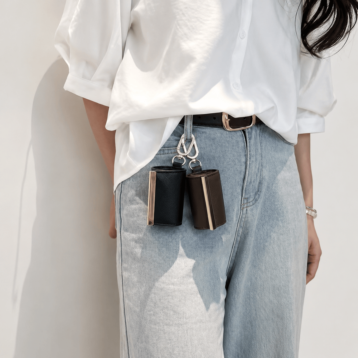Foldable Keychain Storage Tote Bag Foldable Keychain Storage Tote Bag
