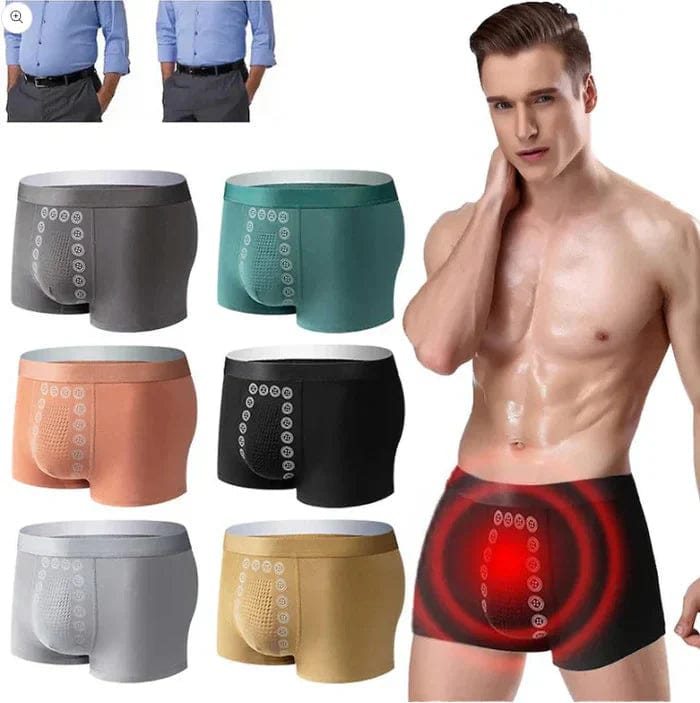 (FreshGuardzy (Set of 3) | Underwear For Men Trunks Under Wear Underclothes Boxers Silk FreshGuardzy Ice Silk Boxers (Set of 3)