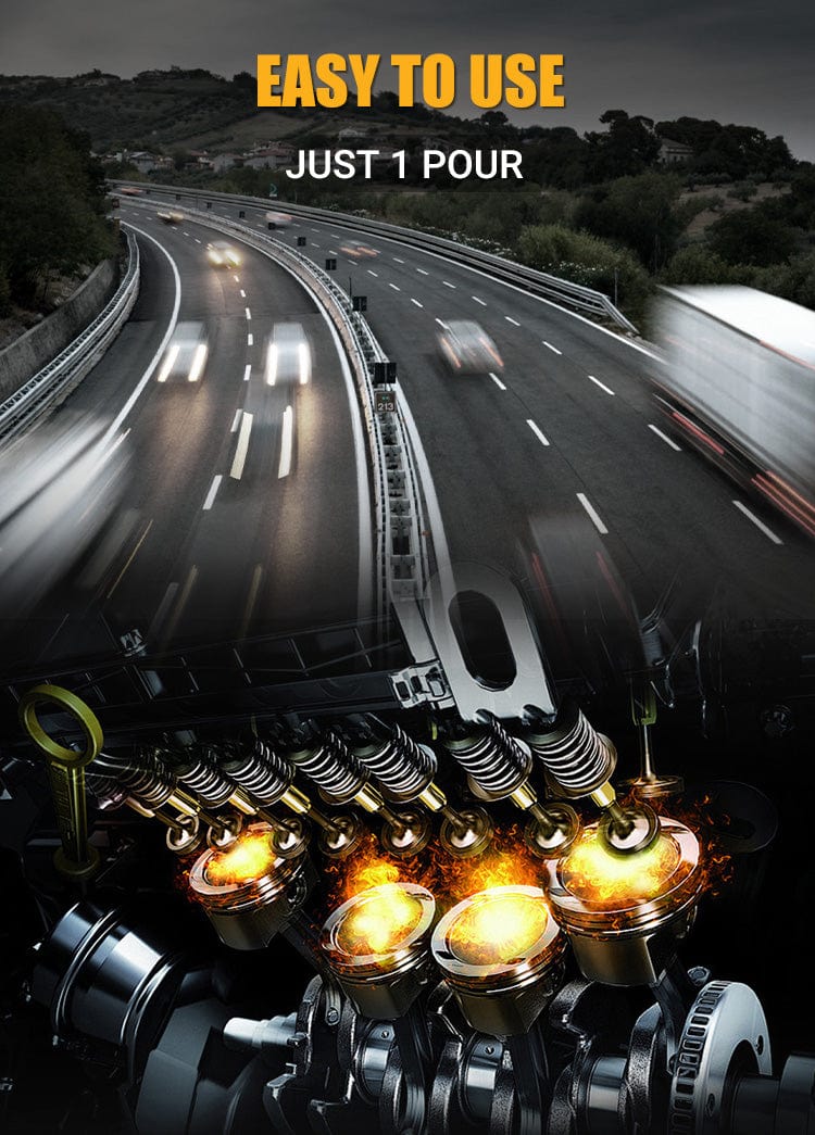 Frictor™️ | Engine Oil Lubricant Additive Fuel Efficiency Performance Frictor™️Engine Anti Wear Protectant (Pack Of 2) Zaavio®