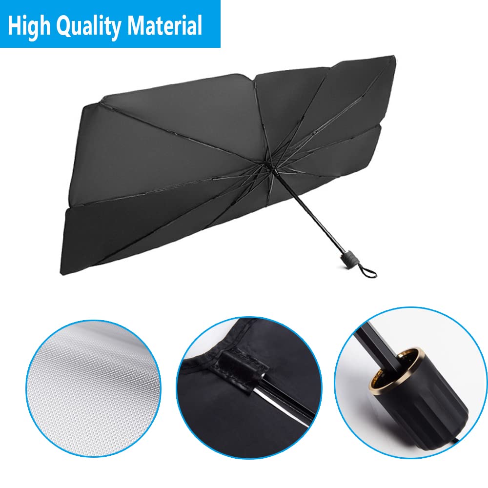 FrostyBlock™️ Windshield Car Umbrella | Car Accessories Sun Shade For Car Window Automobiles Window Curtains FrostyBlock™ Windshield Car Umbrella Zaavio.co®