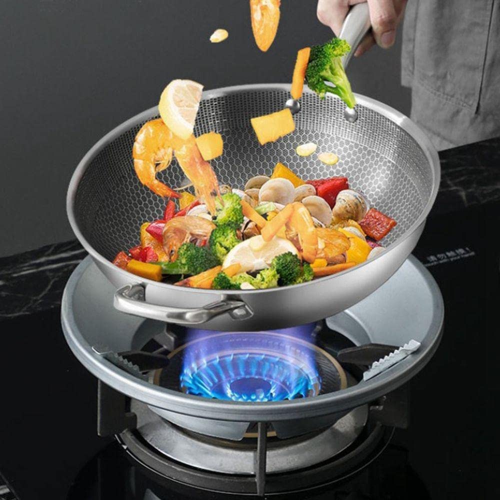 Gas Burner Stove Stand (Pack of 2) | Kitchen Hob Chulha Energy Saver Gas Saver (Buy 1, Get 1 Free)