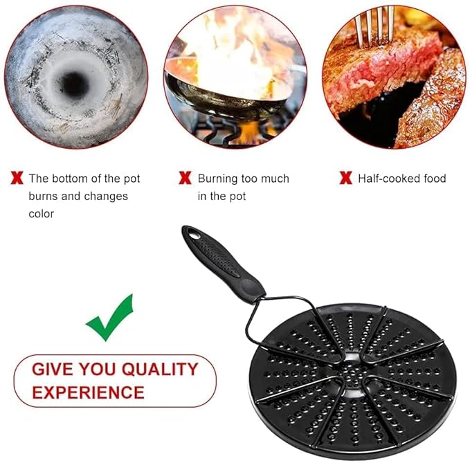 Gas Heat Diffuser | Induction Stove Burner Gasifier Cooktop Gas Oven Hot Plate Gas Heat Diffuser Zaavio®
