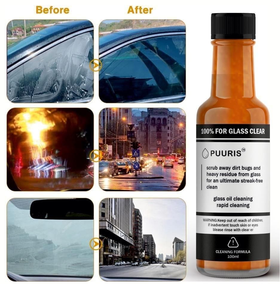 Glass Cleaning Agent - Buy 1, Get 1 Free Pack of 2 Glass Cleaning Agent - Buy 1, Get 1 Free
