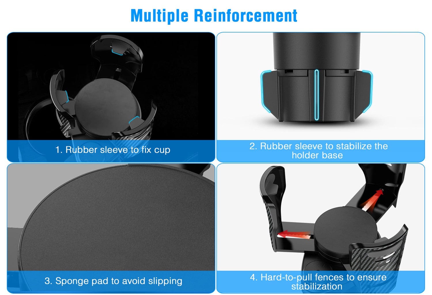 Glass Holder Cups Car Mug Holder Accessories Car Drinks Holder - Car Cup Holder Car Cup Holder