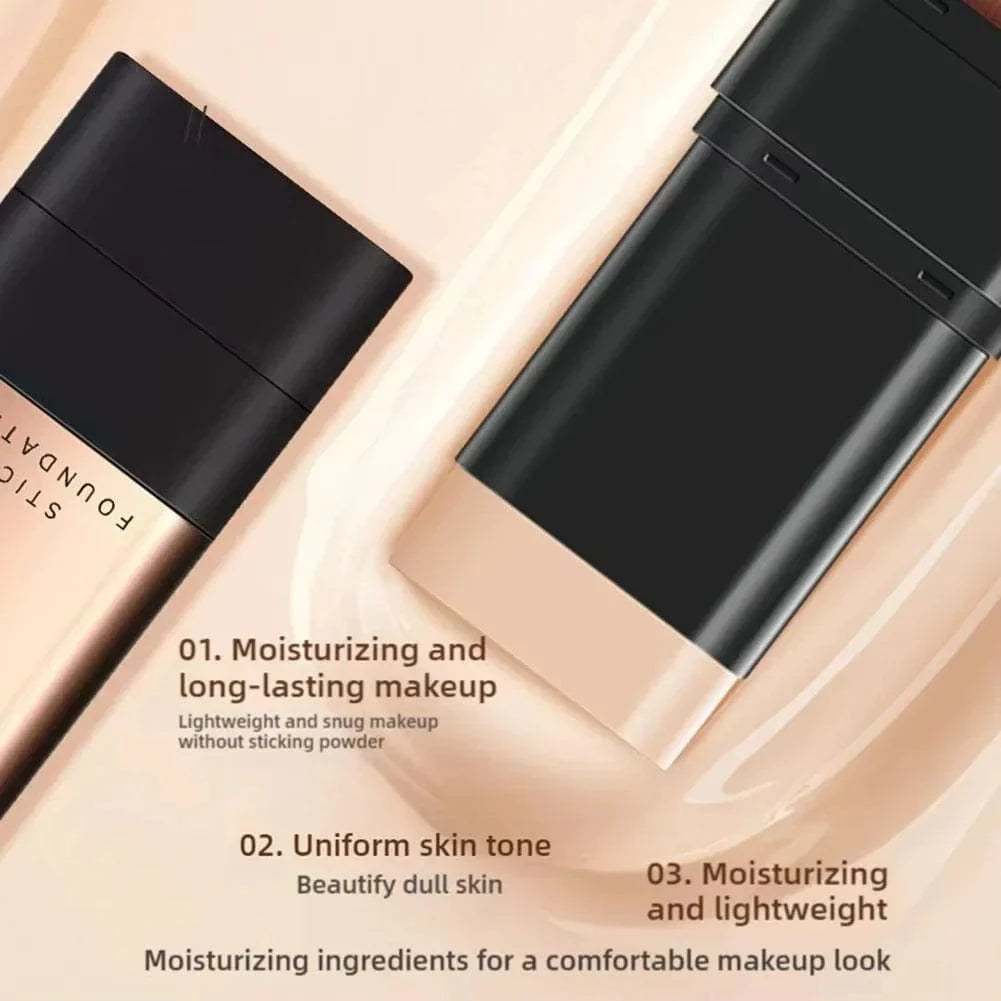 GlowStixi™ | Glass Skin Tone Korean Skincare Products Flawless Foundation Glowstixi™ 2 in 1 Foundation Stick for Korean Glass Skin Zaavio.co®